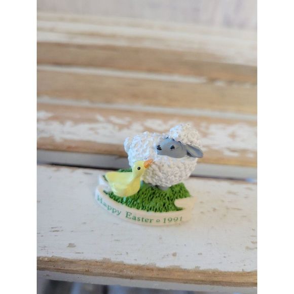 Chick duck mini easter figurine village ornament - Picture 1 of 6